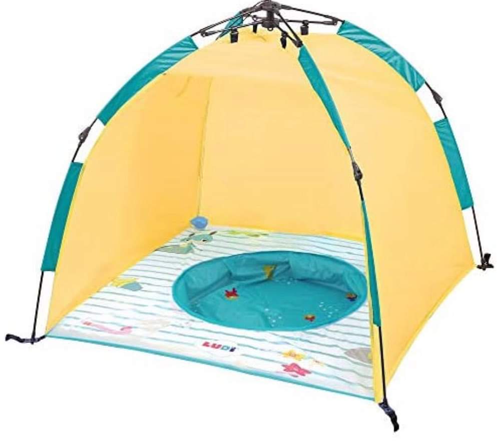 Tente de jeu pop-up avec tunnel et piscine à balles