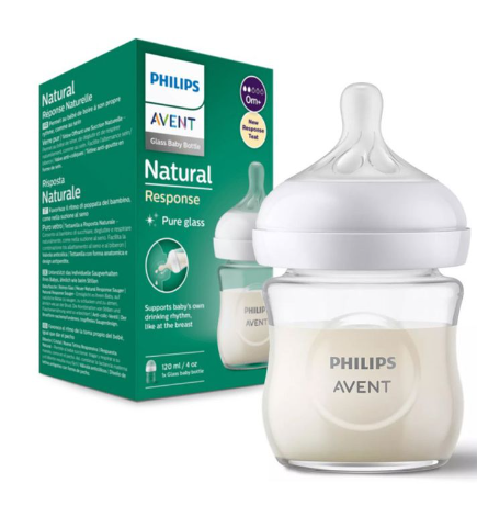 Avent Bib Nat Response Verre 125Ml