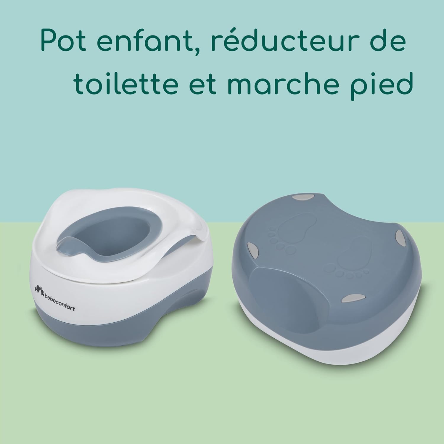 Pot Évolutif 3 en 1 Bébé Confort - Pot, Réducteur de Toilette et Marche-Pied