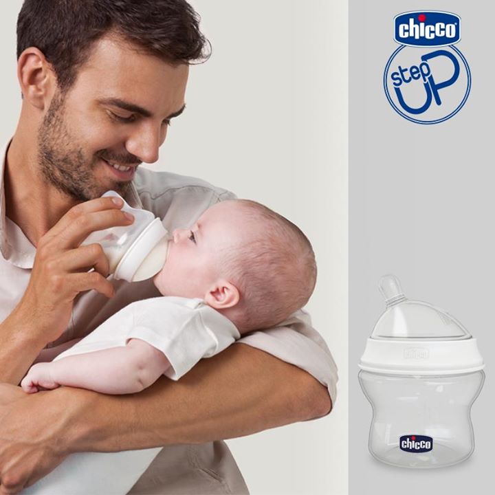 Biberon Step Up Chicco - Tétine ergonomique pour bébé dès la naissance