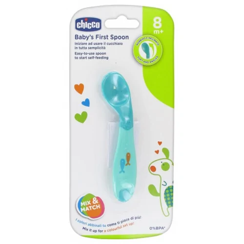 Cuillère Silicone Souple 6M+ Chicco