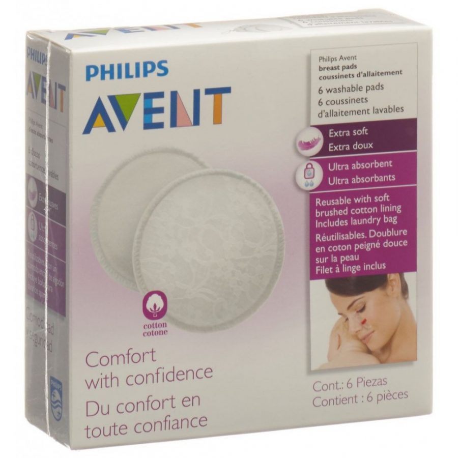 Philips Avent 6Coussinets Lavables