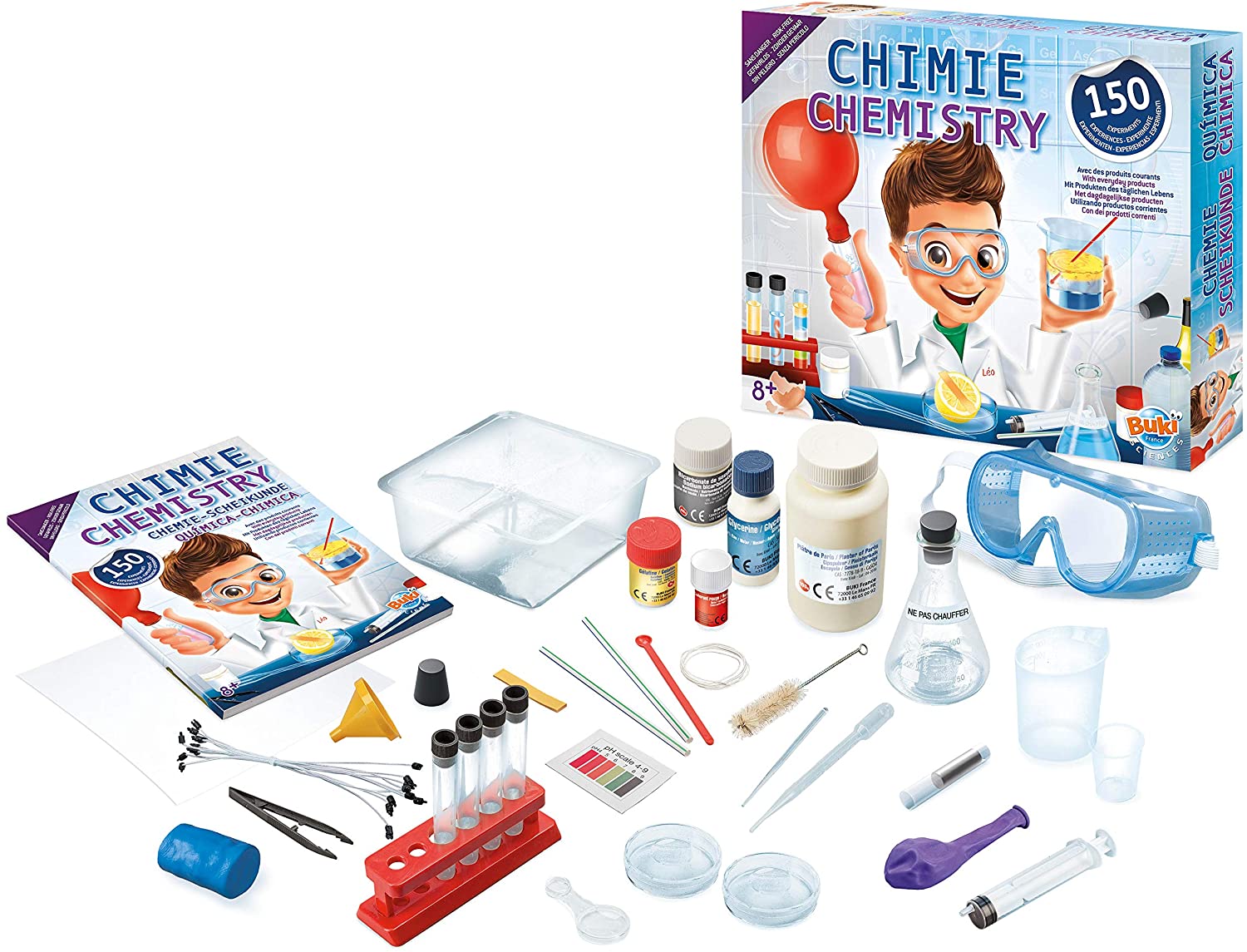 Kit Chimie 150 Expériences - Buki France