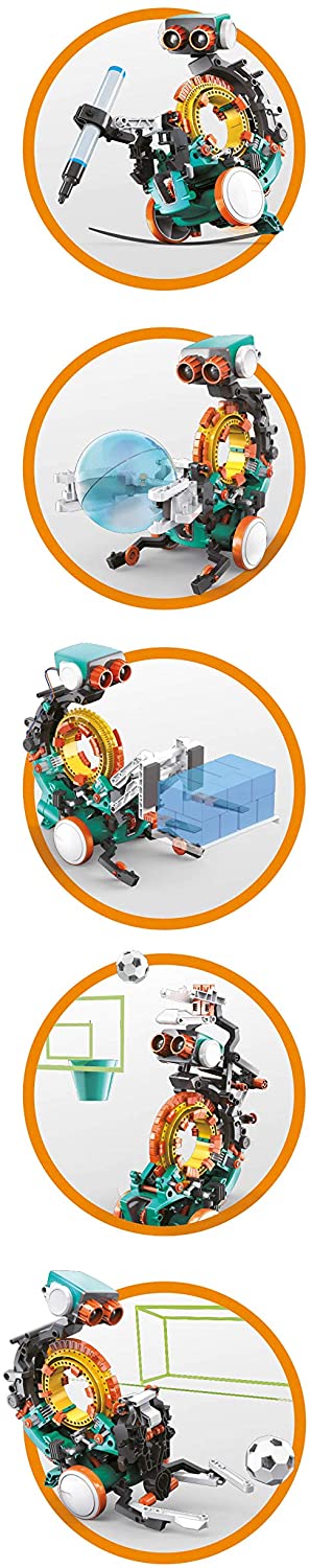 Robot Interactif 5 en 1 Buki France - Jouet Éducatif