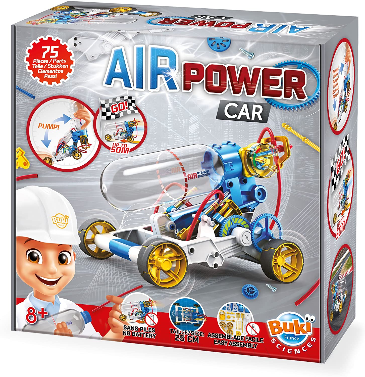 Air Racing Car - Voiture de Course à Assembler Buki