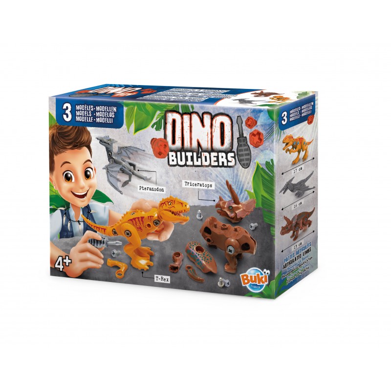 Dinosaures à Assembler - Kit de Construction Buki France