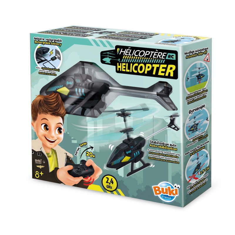 Hélicoptère RC Buki France - Jouet Radiocommandé