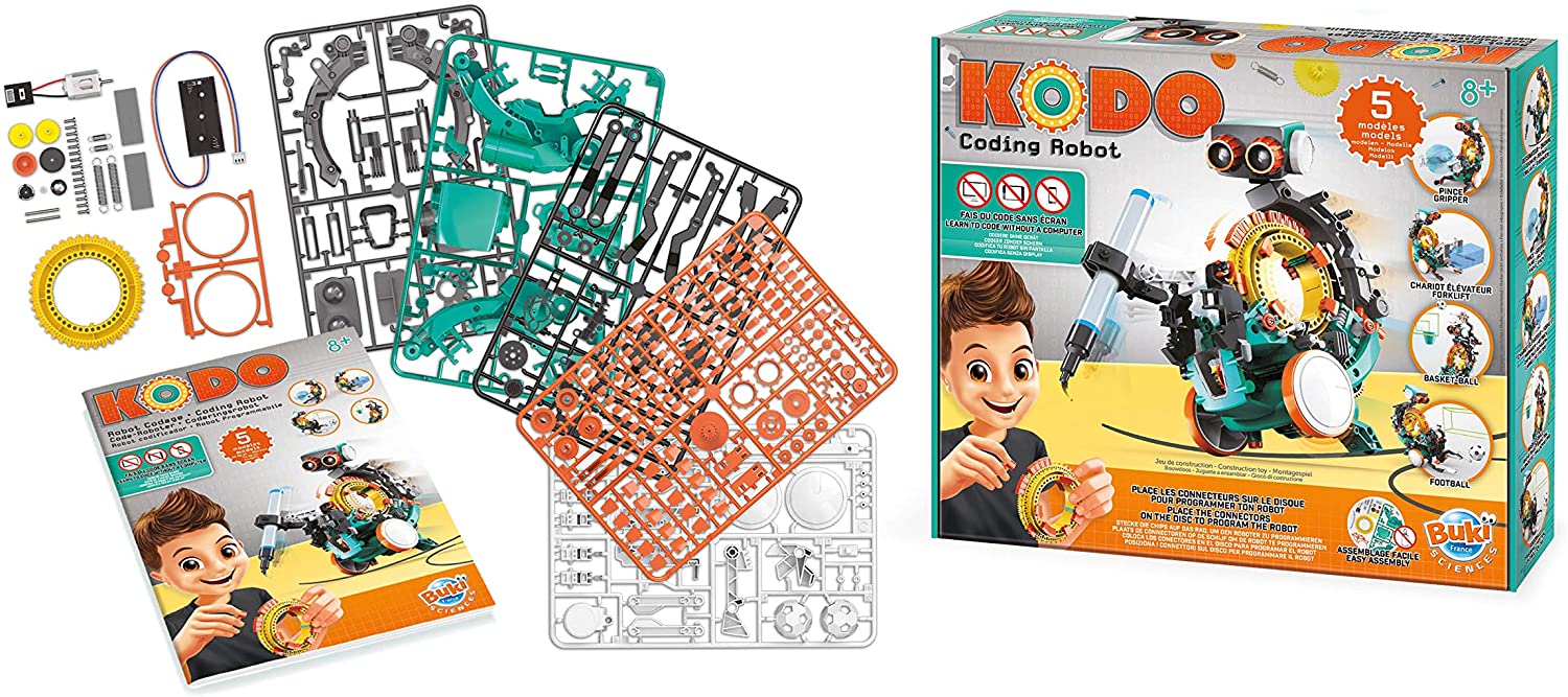 KODO Robot Éducatif 5 en 1 - Apprentissage du Codage Buki