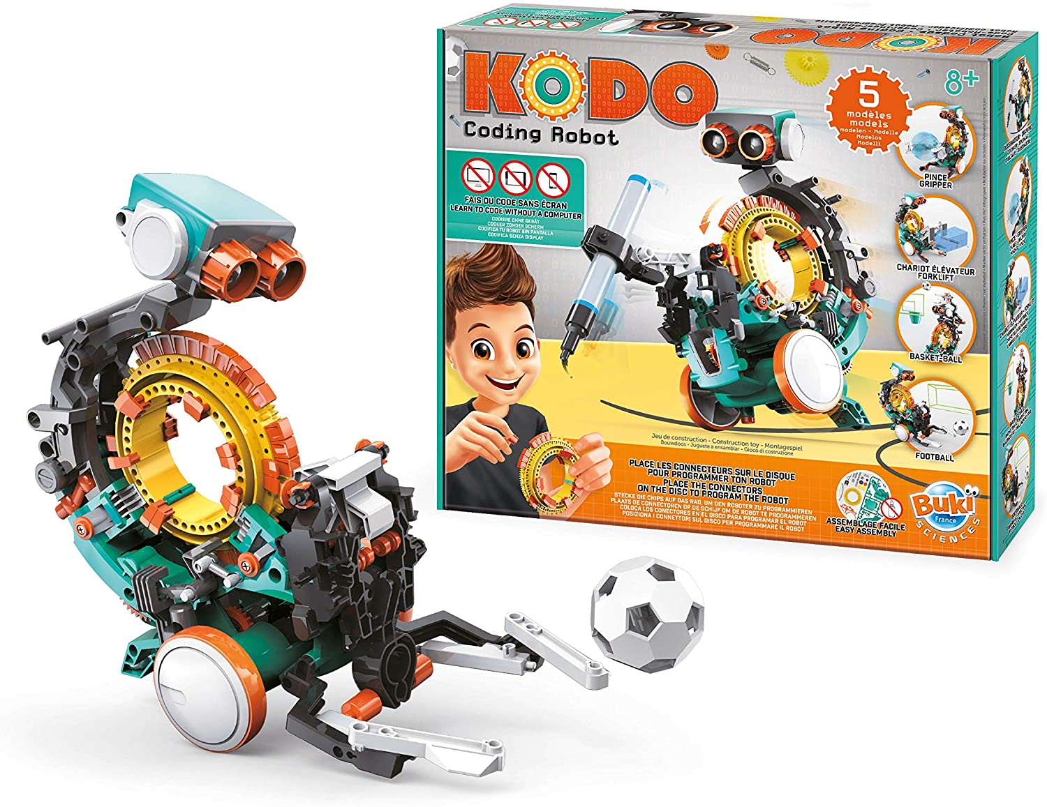 KODO Robot Programmable 5 Modèles - Roue de Codage