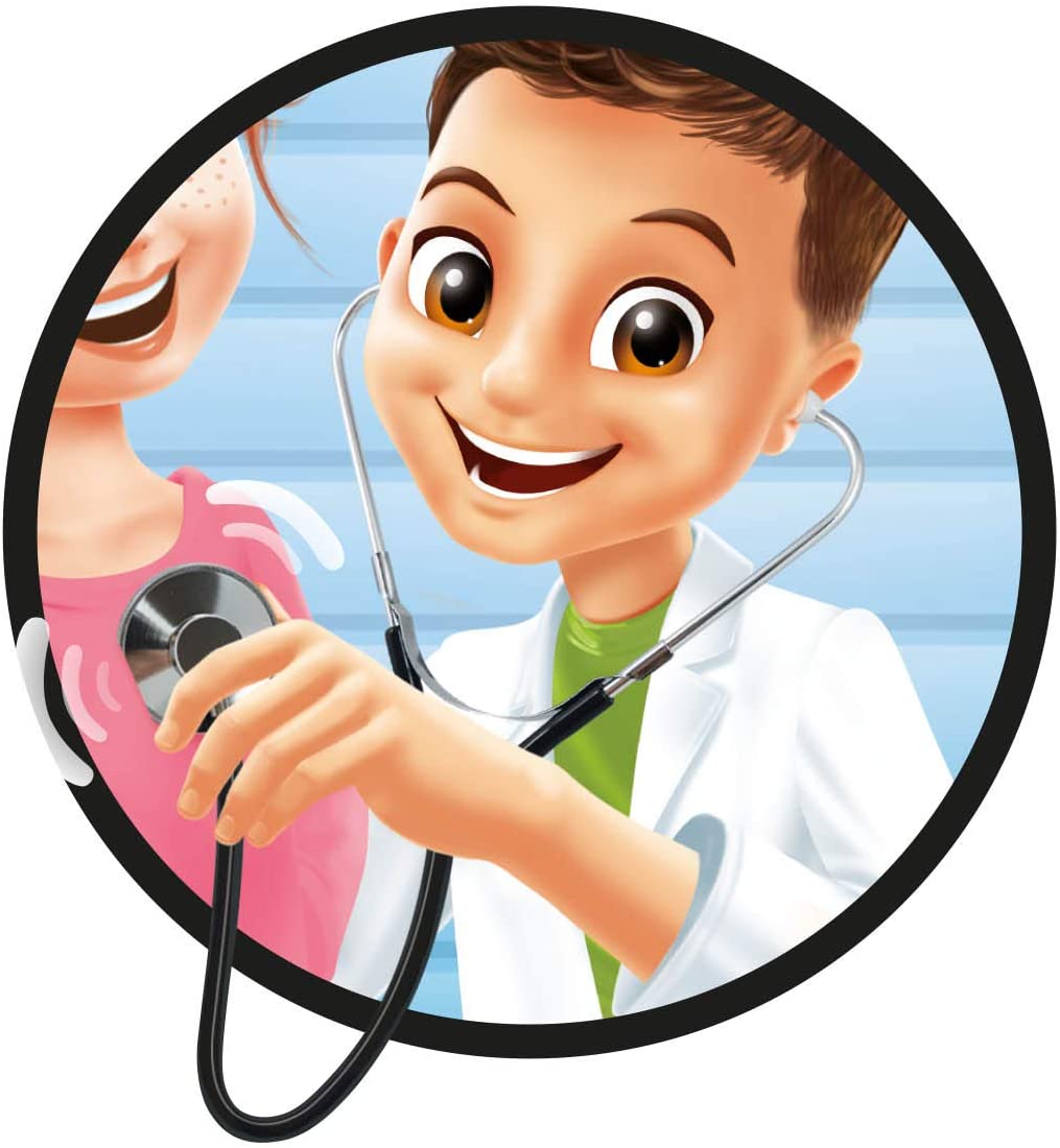 Stéthoscope Jouet Docteur Rose Buki France