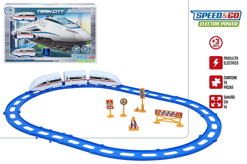 Train électrique haute vitesse Speed Go