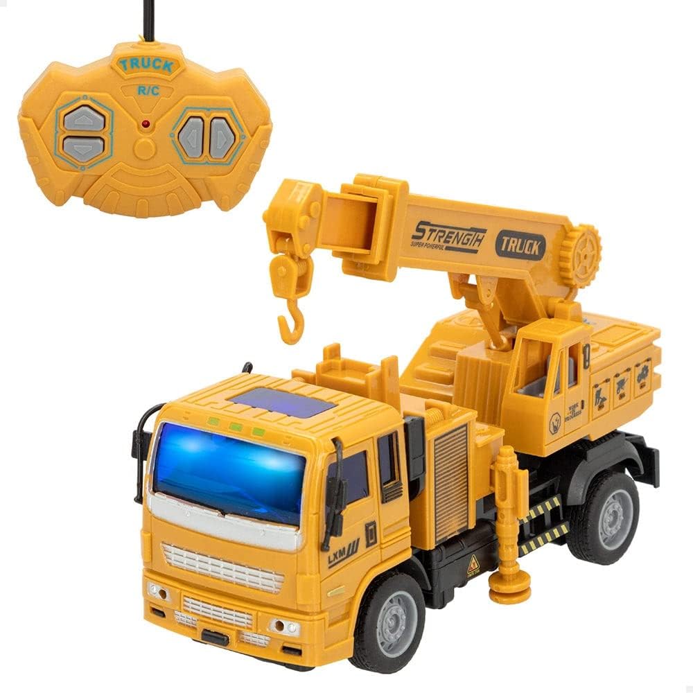 Camion grue télécommandé Buki France avec visseuse transformable