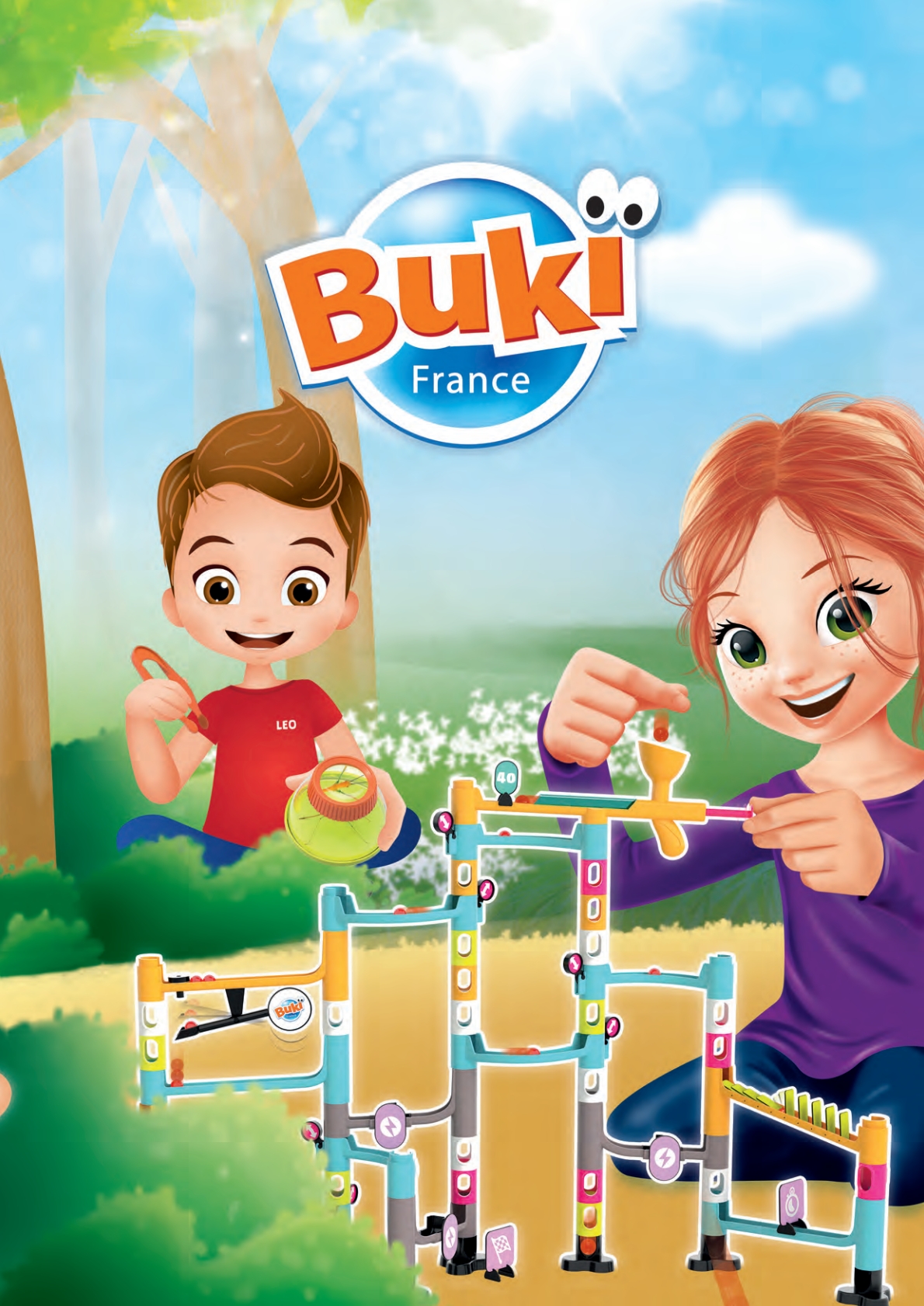 Jeu de construction Buki - 79 grosses pièces pour enfant à partir de 2 ans