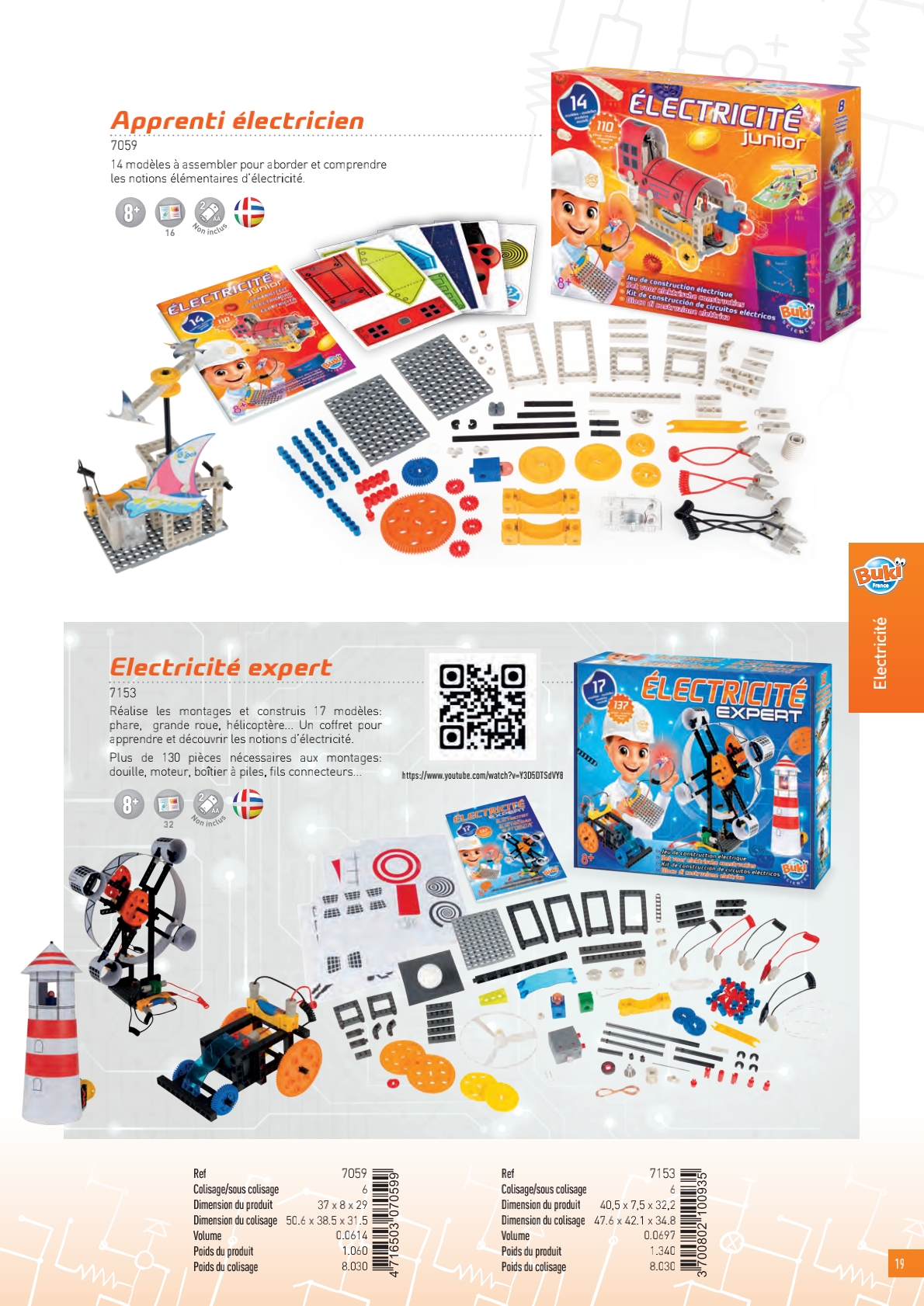 Kit Apprenti Électricien - 14 Modèles à Assembler
