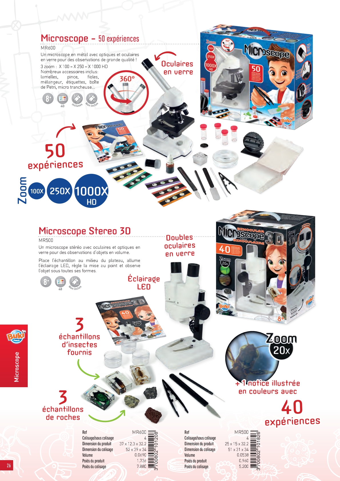 Microscope 50 Expériences Scientifiques