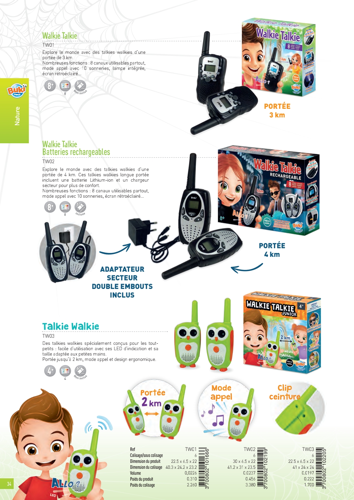 Talkie Walkie Junior - Jeu de Communication pour Enfants