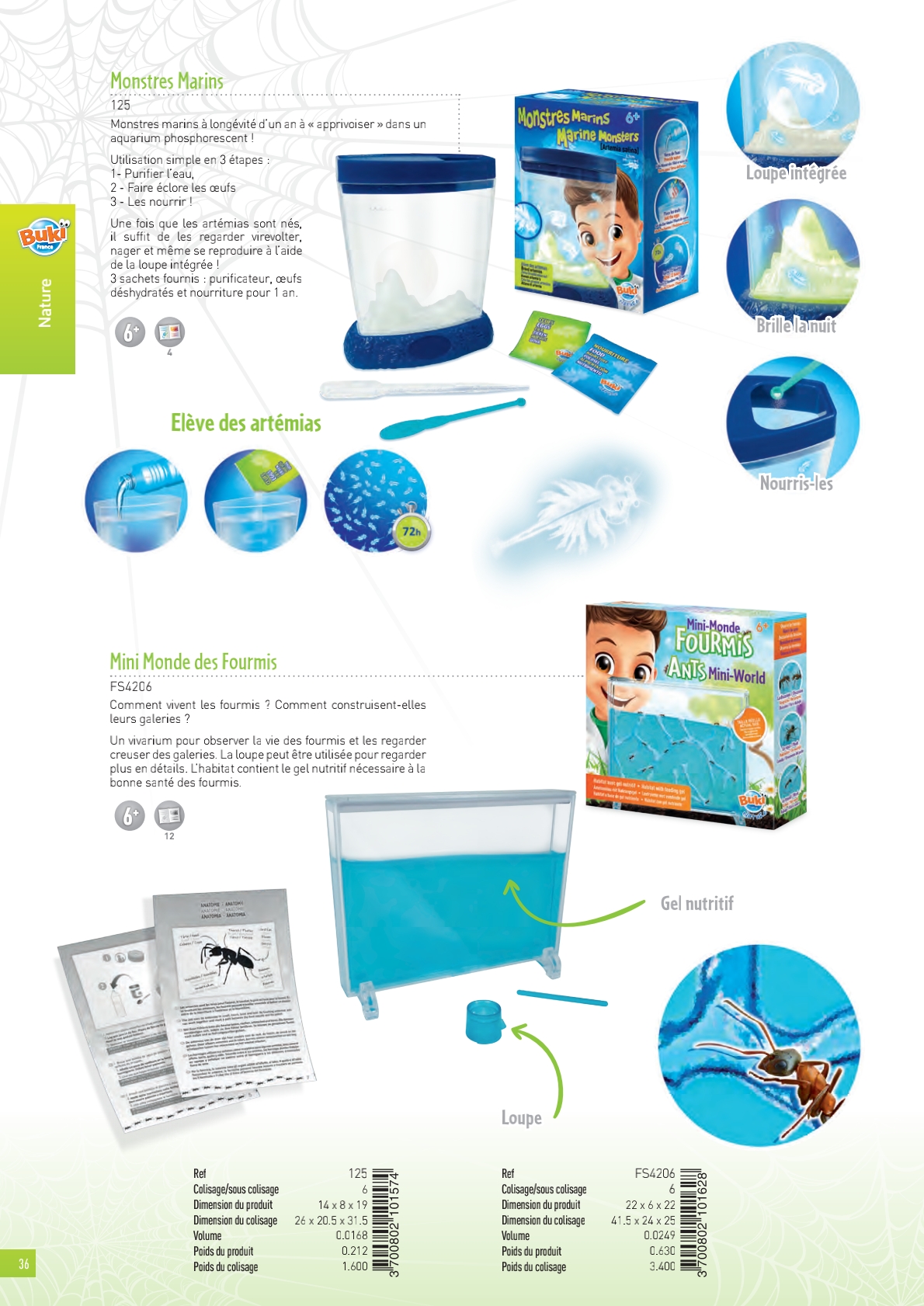 Monstres Marins Bioluminescents - Kit d'élevage aquatique