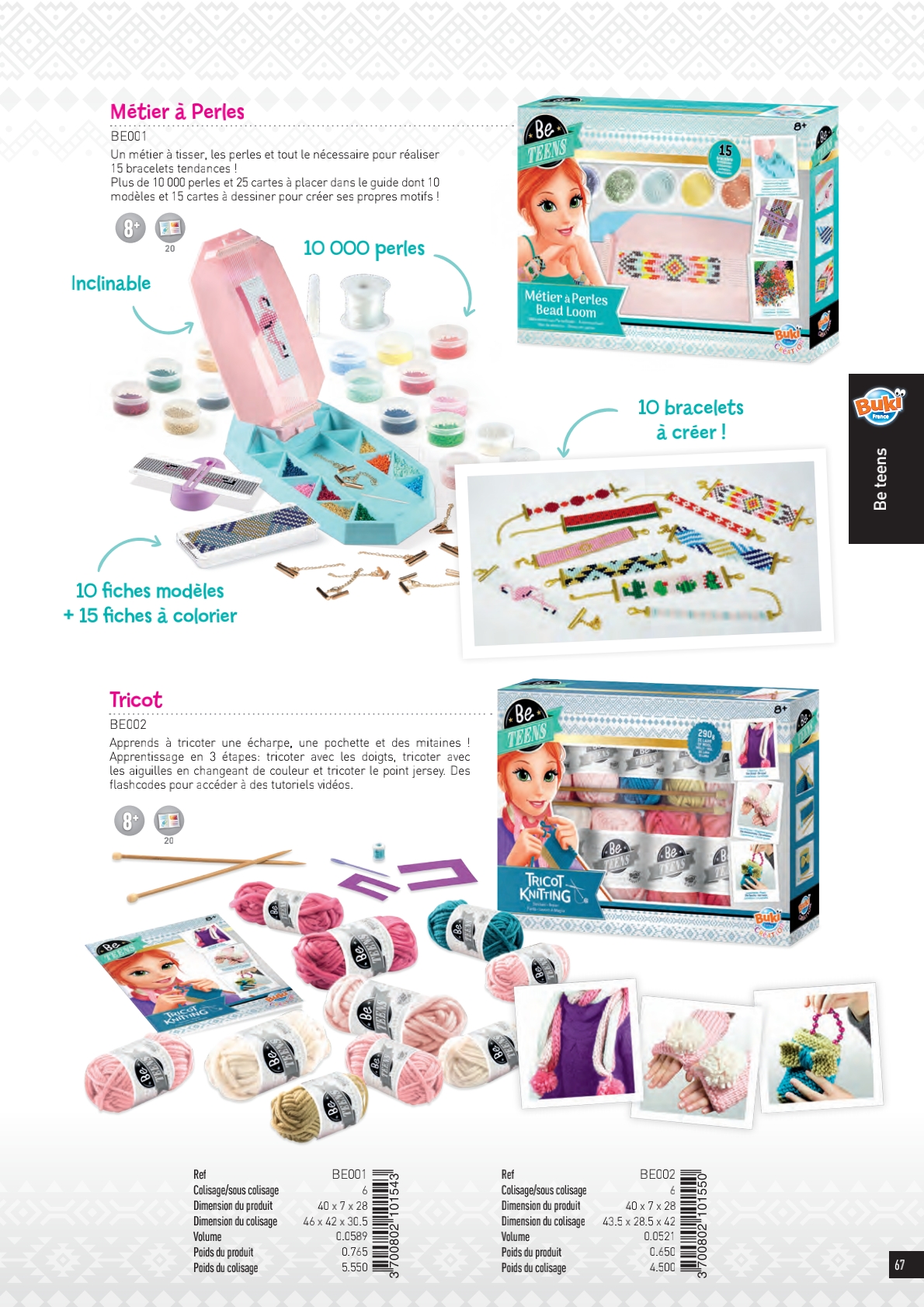 Métier à Tisser Perles Buki - Bracelet Premier Prix
