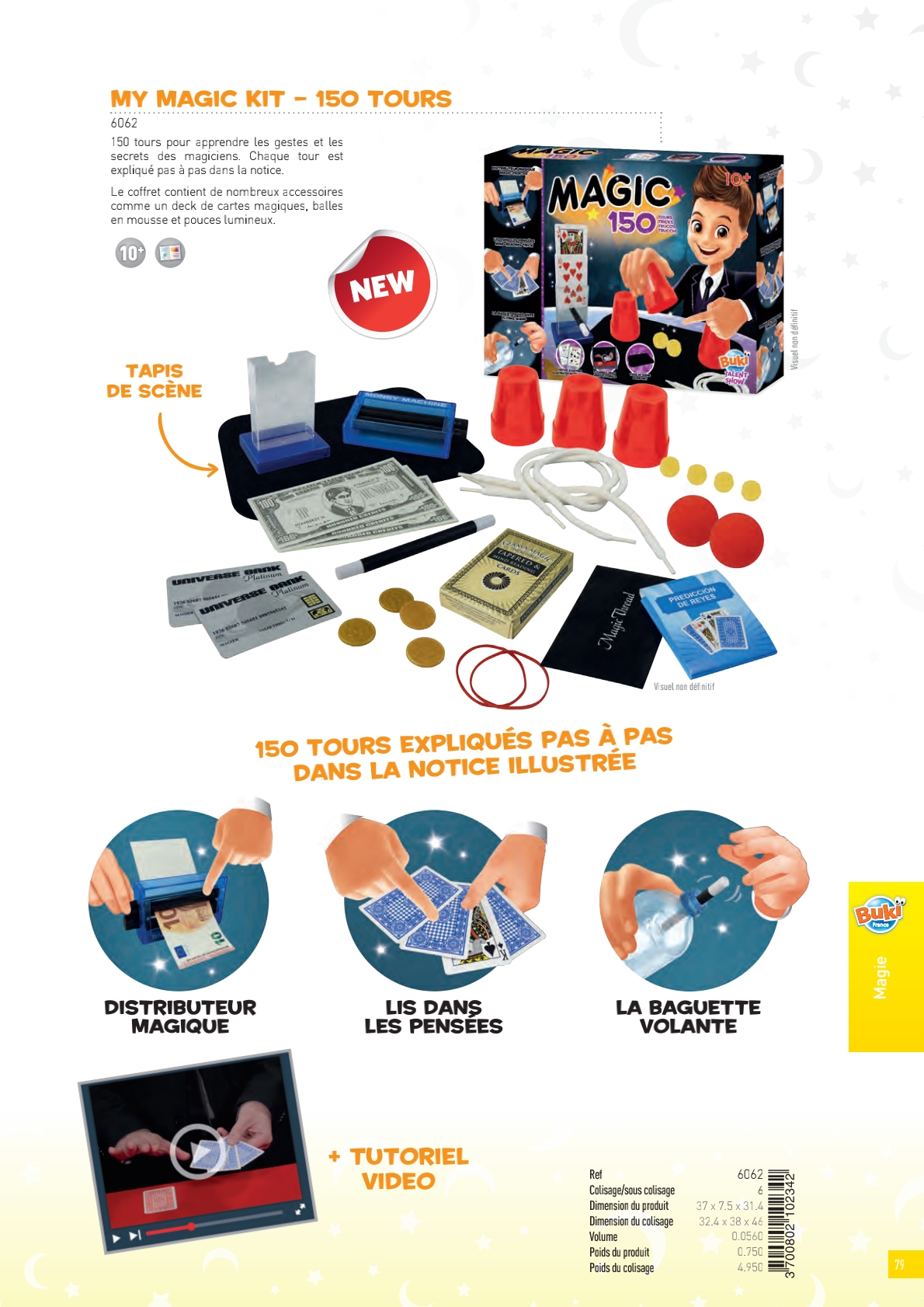 Coffret Magic 150 Tours de Magie