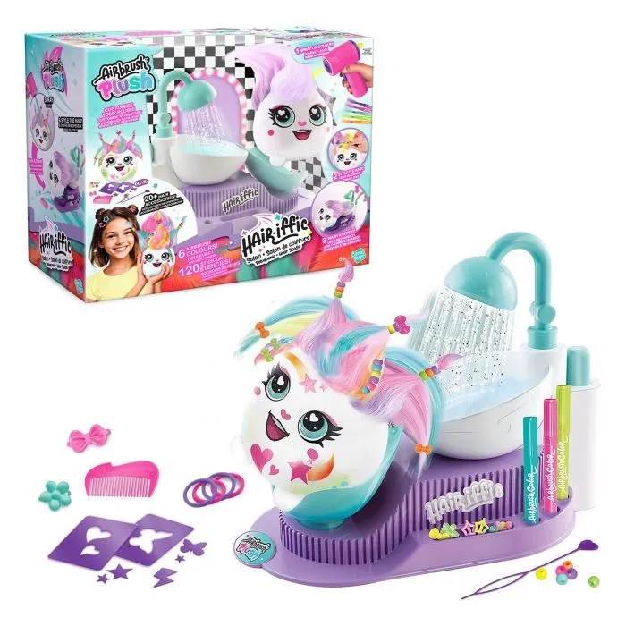 Licorne Hairiffic - Kit de Coiffage et Personnalisation avec Spray Électrique