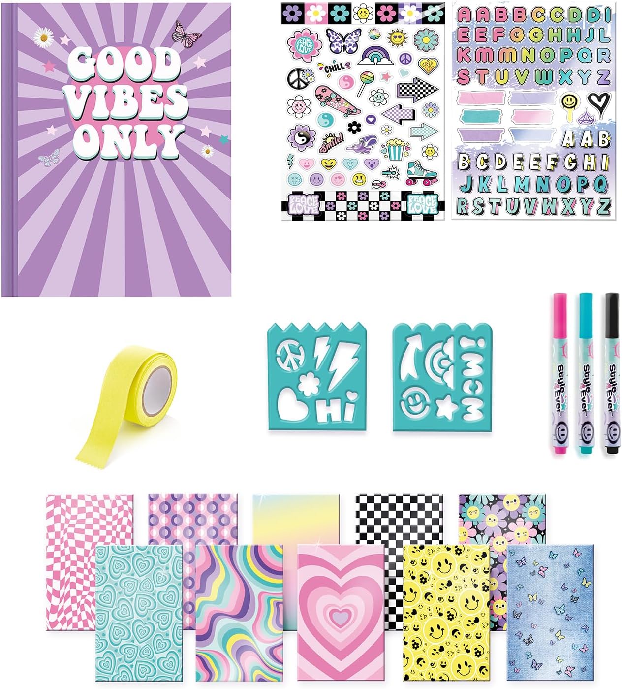 Carnet Secret de Scrapbooking Style 4 Ever - Good Vibes Only
