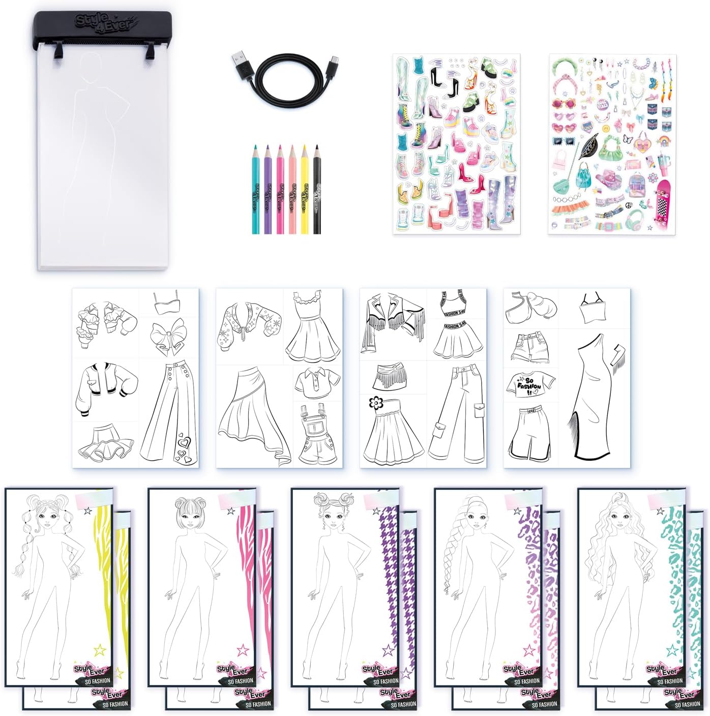 Studio de Mode Lumineux Style 4 Ever - Créer et Concevoir vos Designs