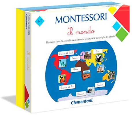 Jeu Montessori Il Mondo - Apprentissage par le Jeu Éducatif Clementoni