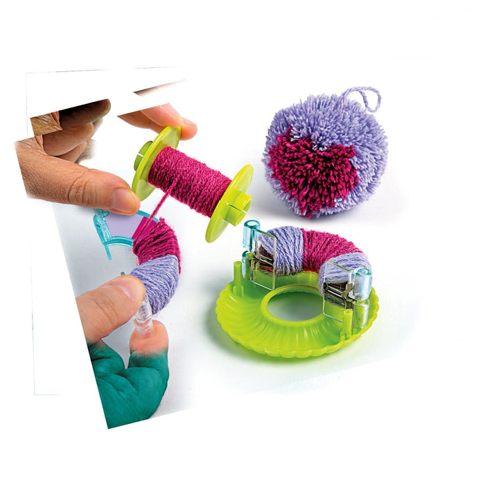 Kit Atelier Création Pompons Clementoni
