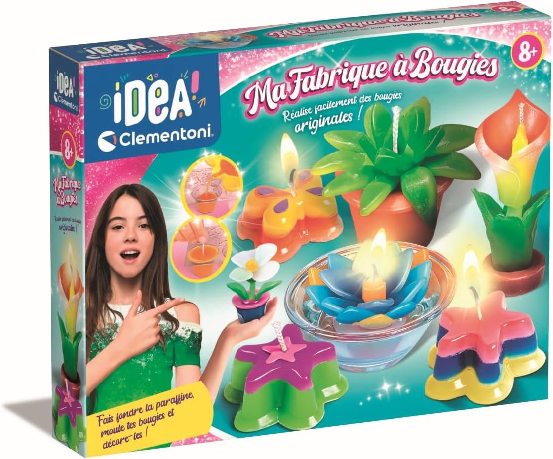 Ma Fabrique à Bougies - Kit Créatif Clementoni