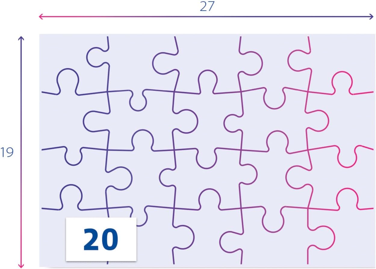 Puzzle 2x20 pièces Batwheels Clementoni