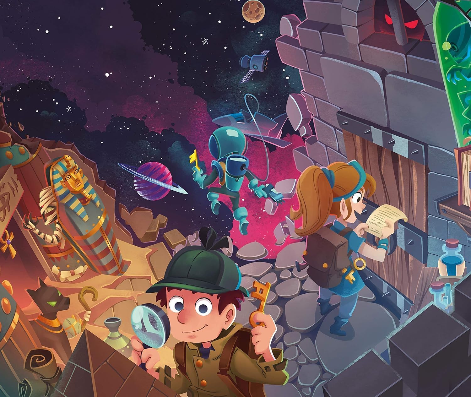 Escape Game Aventure Spatiale Clementoni