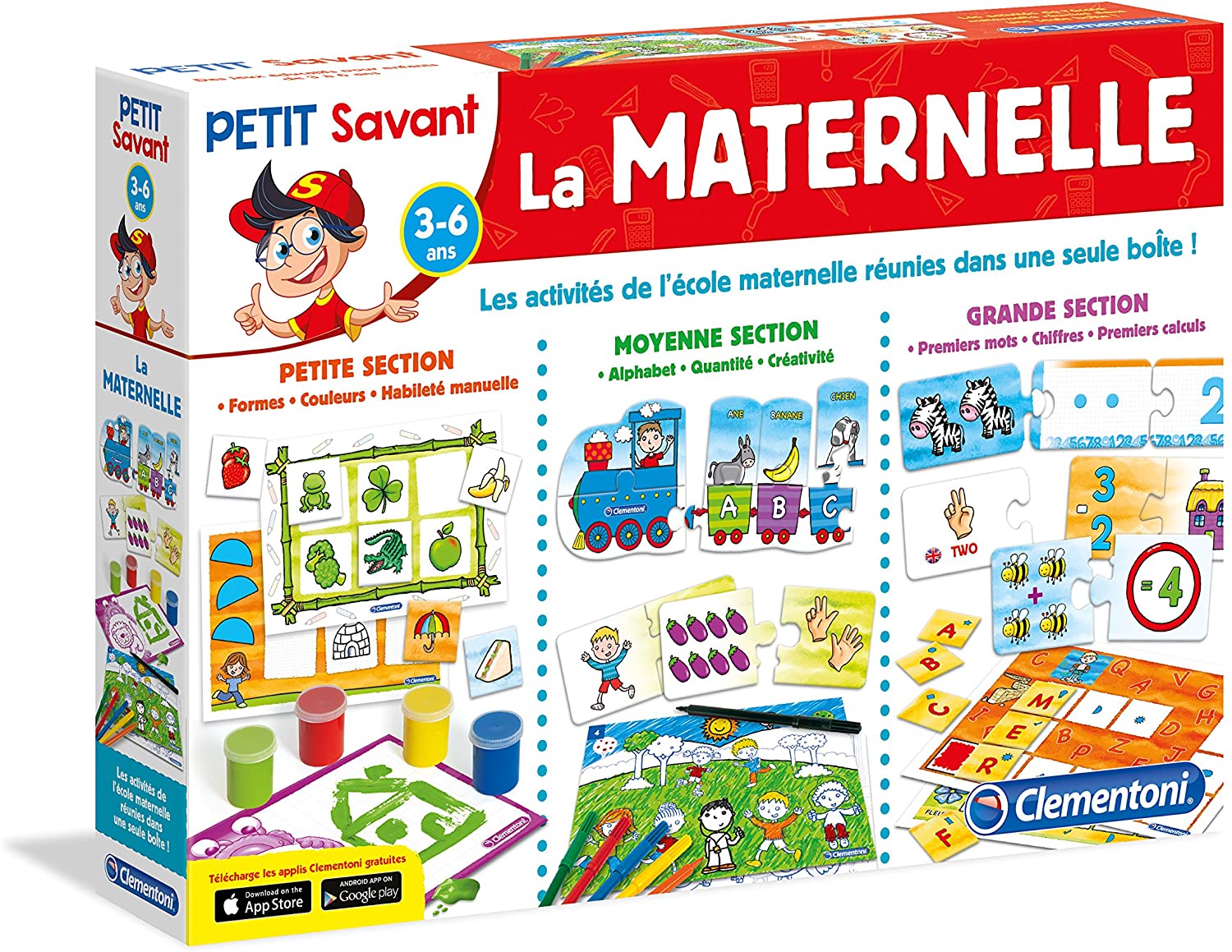 Petit Savant La Maternelle - Jeu éducatif Clementoni