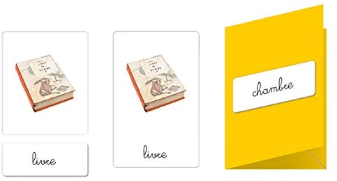 Cartes de nomenclature Montessori animaux