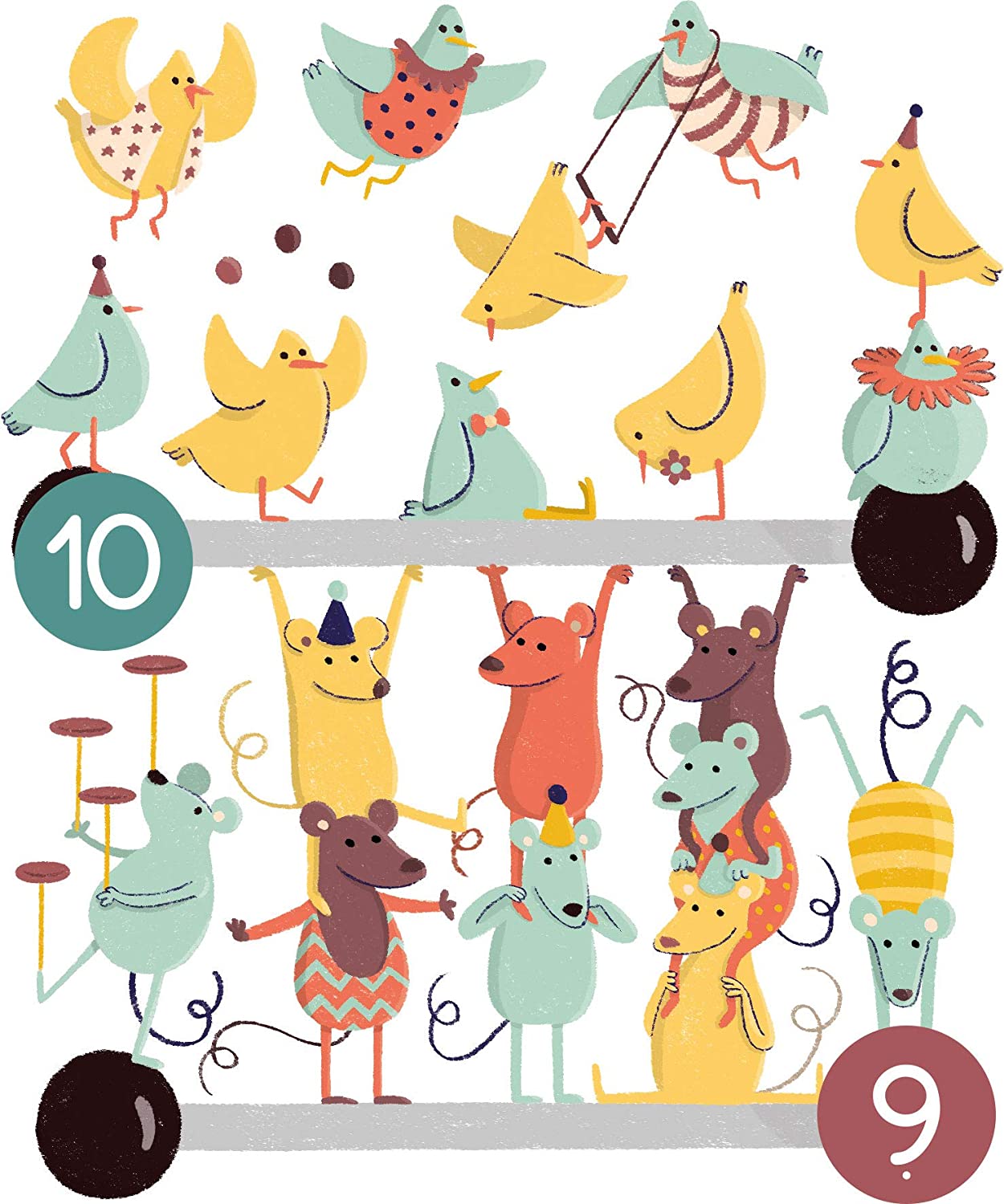 Puzzle Éducatif Petit Savant - Compte avec les Animaux
