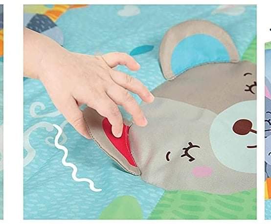 Livre bébé tactile sonore Happy Forest - Dès 12 mois