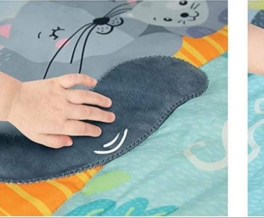 Tapis d'éveil rembourré Clementoni motifs animaux