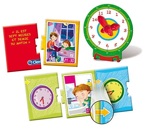 Horloge Éducative et Mini-Puzzles - Apprendre à Lire l'Heure