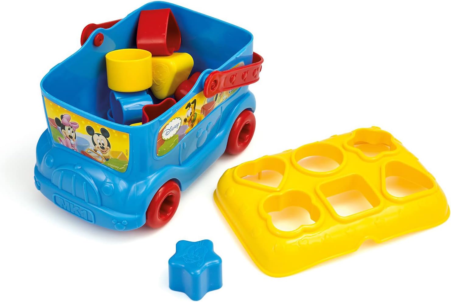 Bus des Formes Mickey Disney - Jouet d'Apprentissage 2 en 1