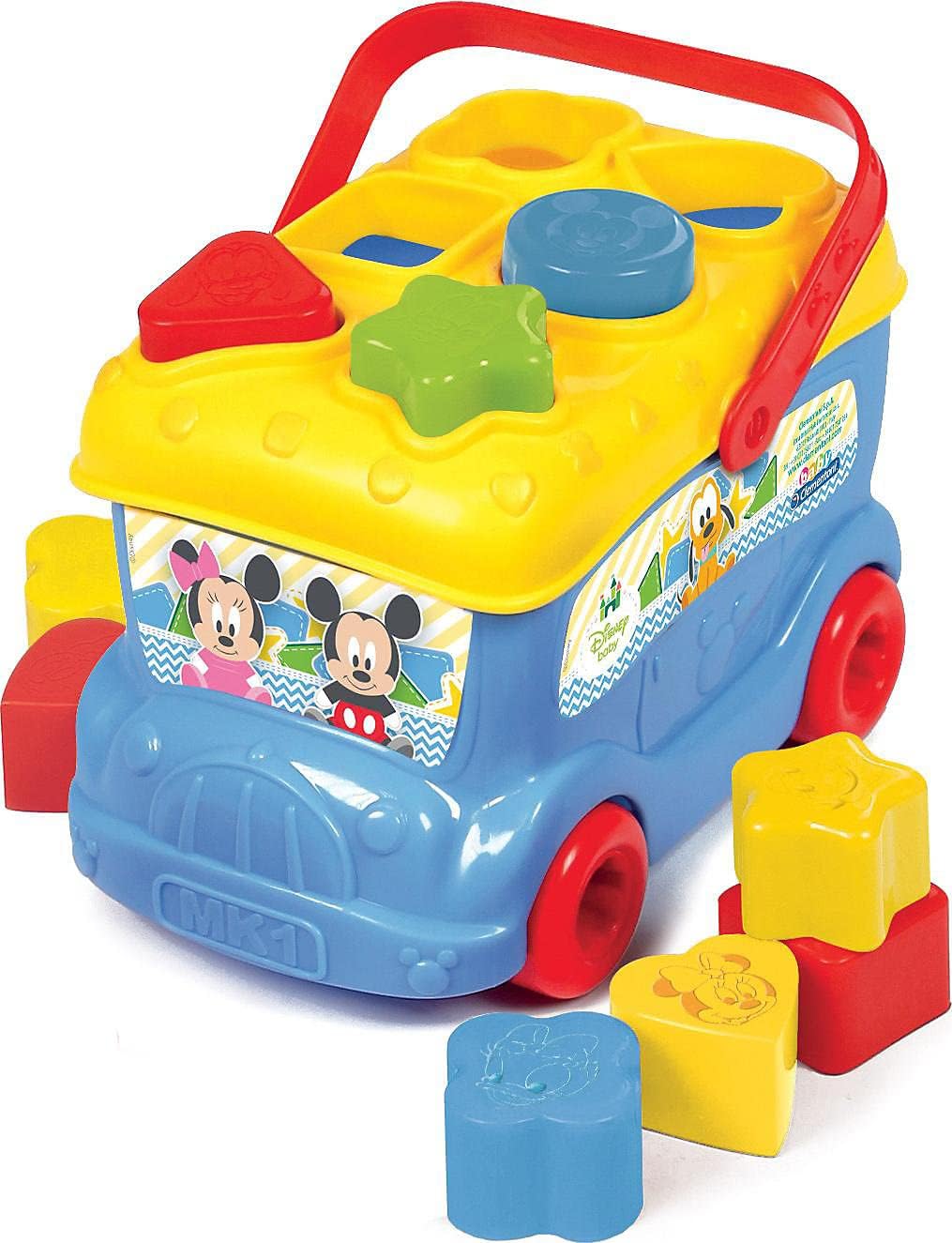 Bus des Formes Mickey Disney Baby - Jeu d'Encastrement 2 en 1