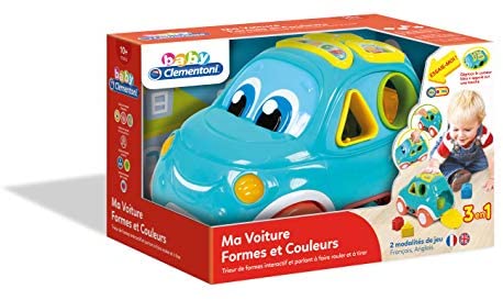 Ma Voiture Formes et Couleurs - Jouet 3 en 1 Clementoni