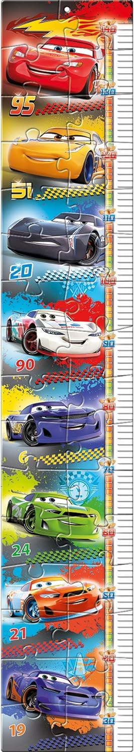 Puzzle Toise Cars 104 pièces Clementoni