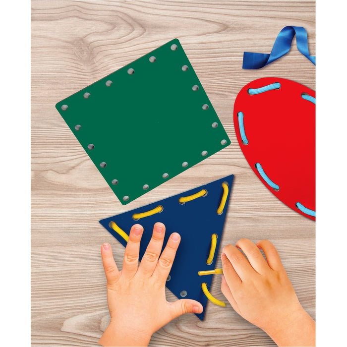 Formes et Lacets Montessori - Jeu d'apprentissage des lacets