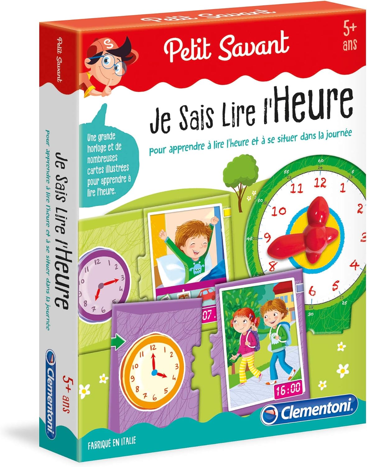 Horloge Éducative - Apprendre à Lire l'Heure