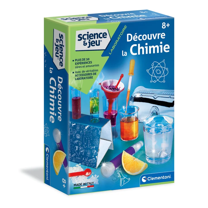 Kit Découvre la Chimie - Coffret d'Expériences Scientifiques
