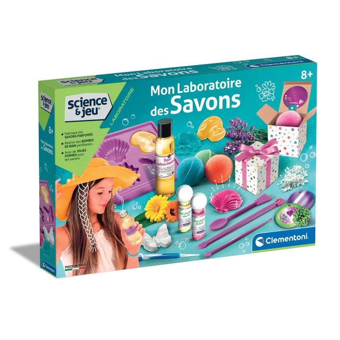 Mon Laboratoire des Savons - Kit de Création Clementoni