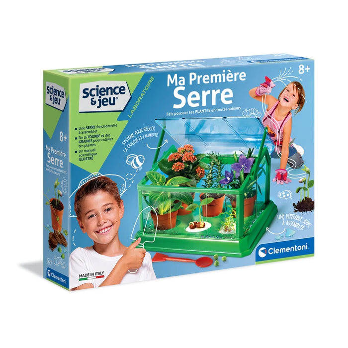 Ma Première Serre - Jeu éducatif de jardinage Clementoni