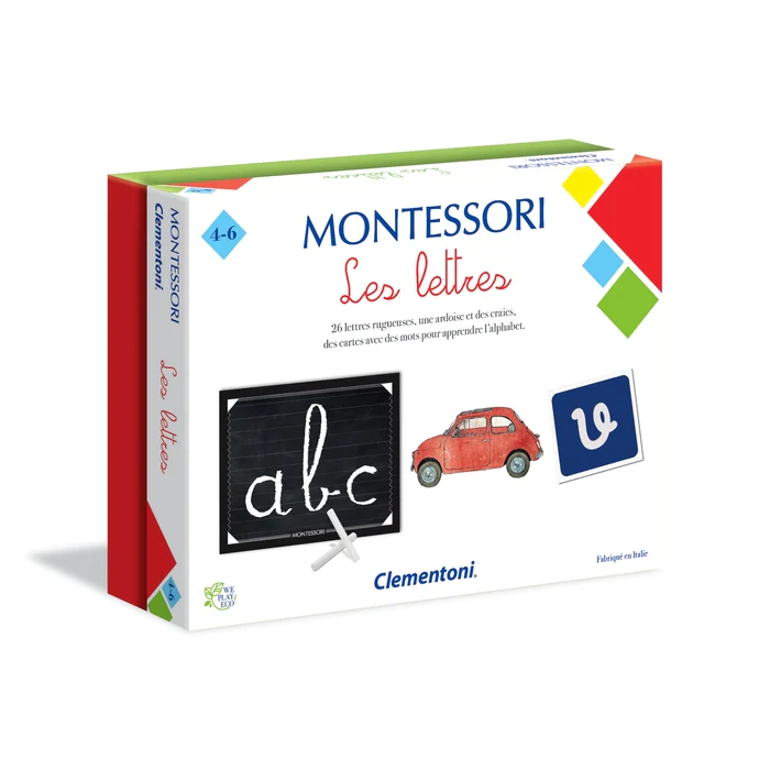 Montessori - Les Lettres Tactiles