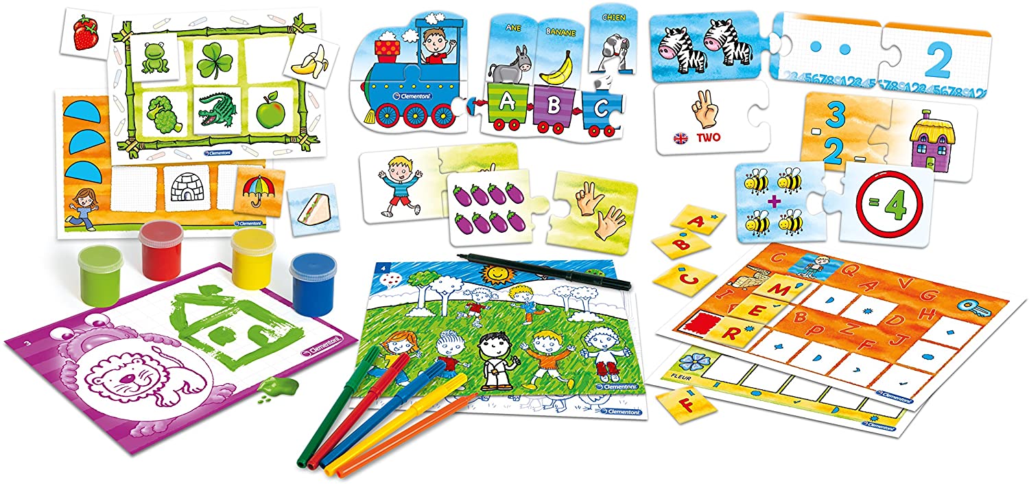 Coffret Éducatif Maternelle Clementoni - Jeu d'Apprentissage 3-6 ans