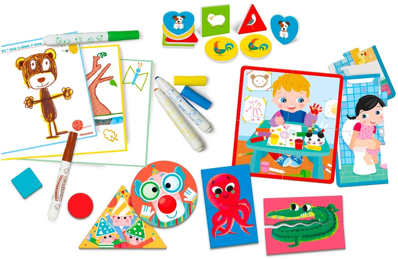Coffret créatif La Crèche Clemmy - Jouet éducatif motricité fine