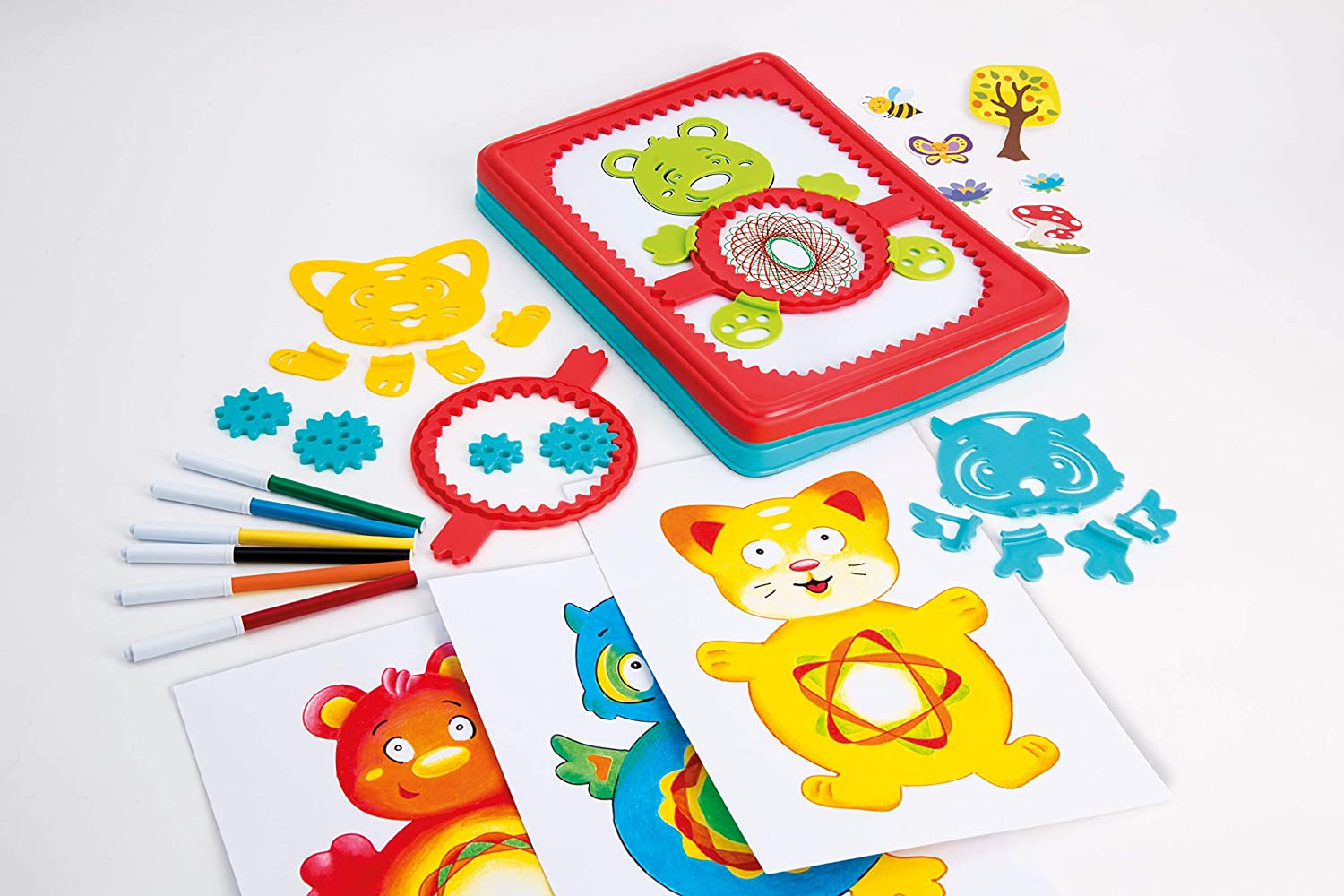 Spirales Créatives Animaux - Kit de Loisir Créatif
